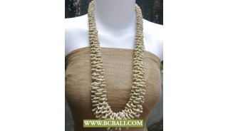 Bali Bead Corn Necklace